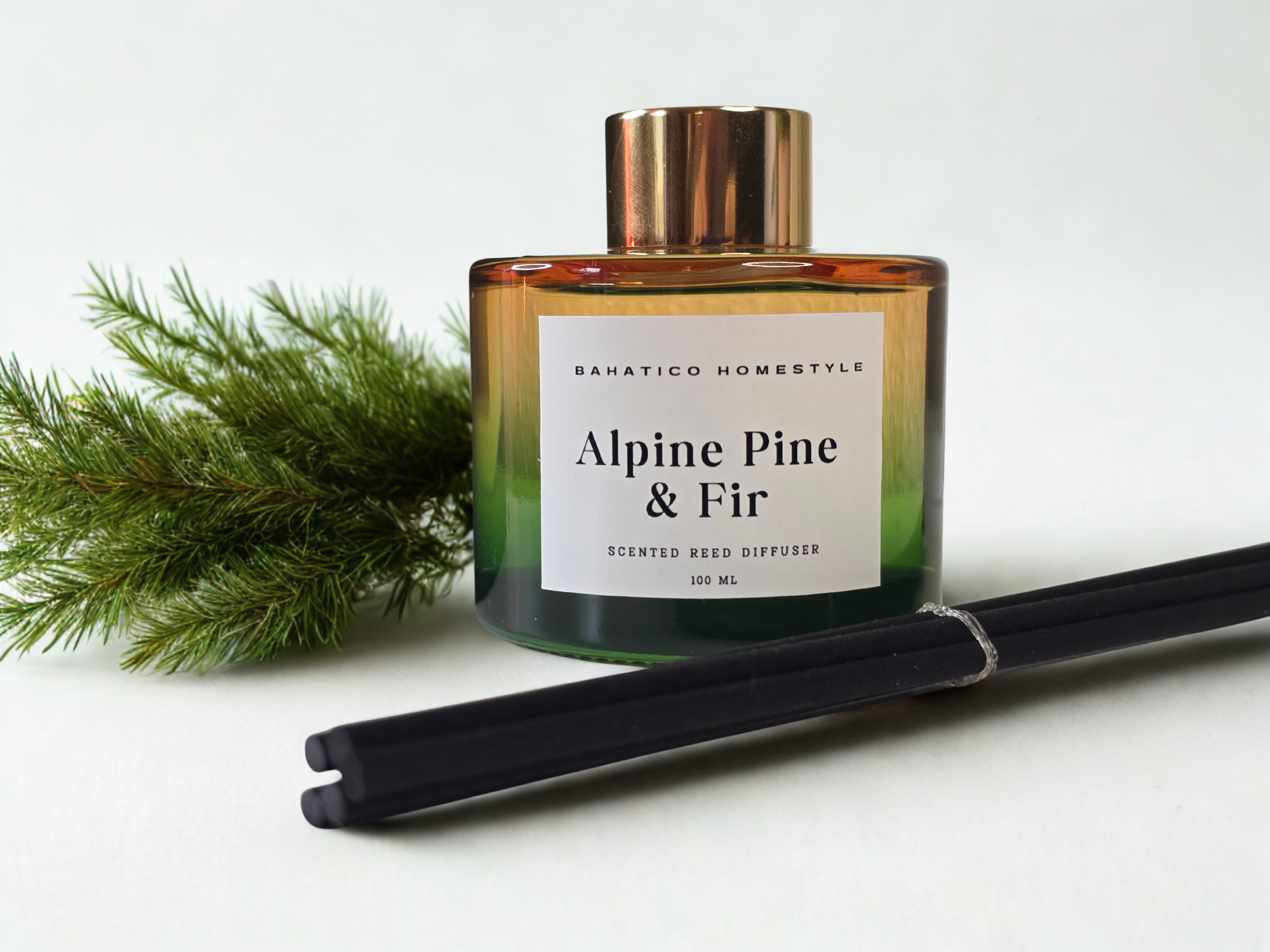 Raumduft Duftstäbchen Alpeine Pine & Fir 100 ml – BAHATICO HomeStyle