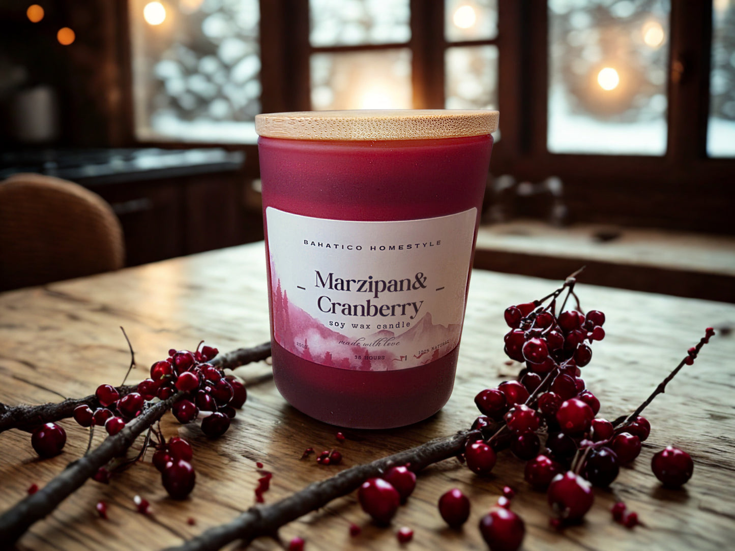 Marzipan & Cranberry