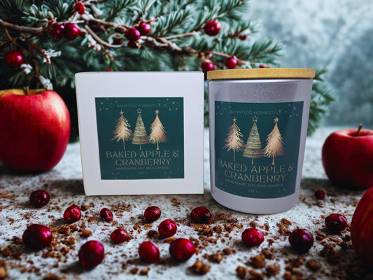 Baked Apple & Cranberry