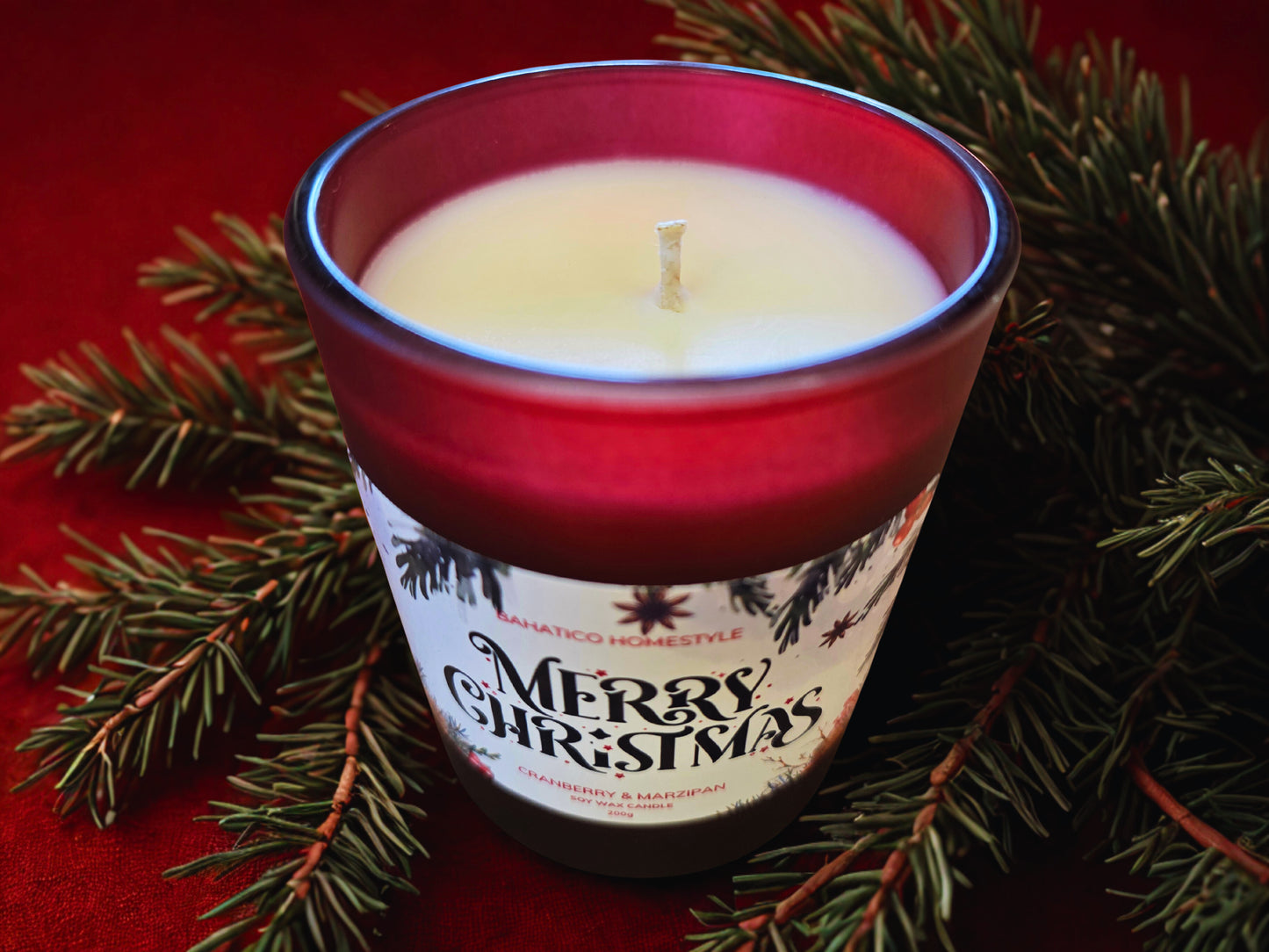 Merry Christmas - Cranberry & Marzipan